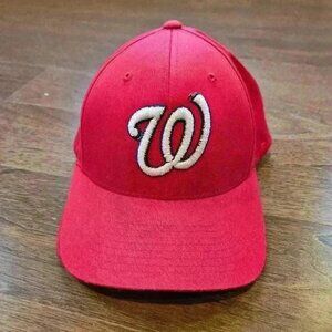 Red Logo Washington Capitals Ball Hat